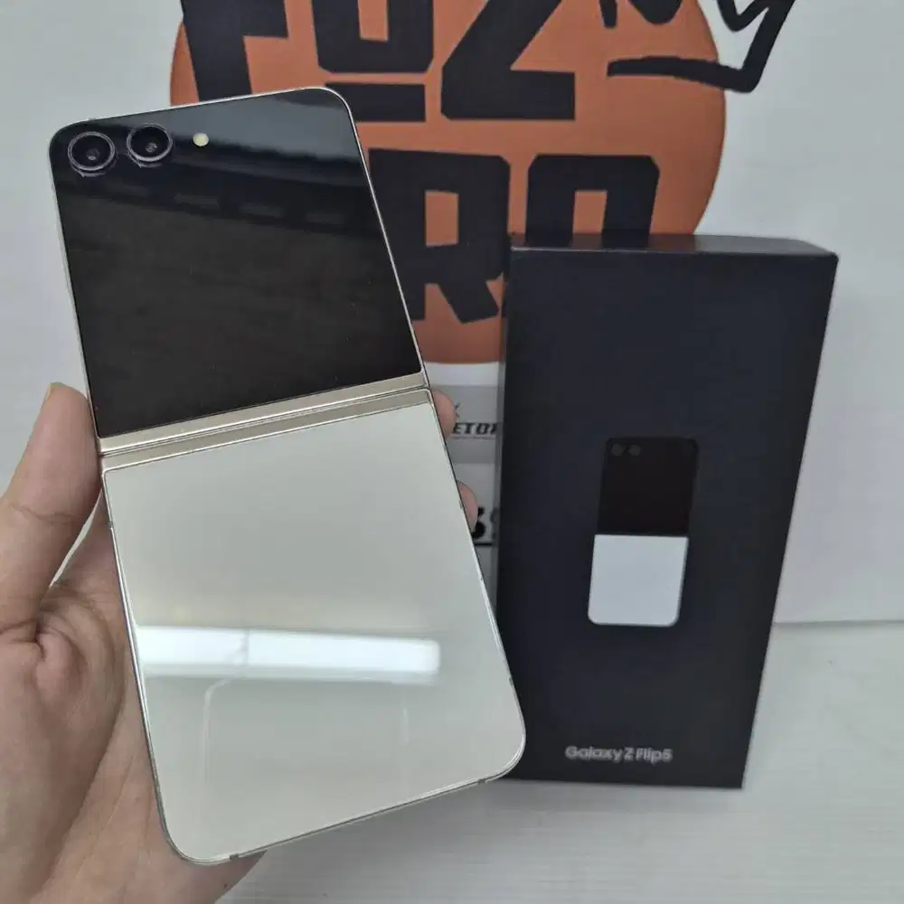 Samsung Galaxy Z Flip 5 8/256GB White No Kendala EX Resmi Indonesia