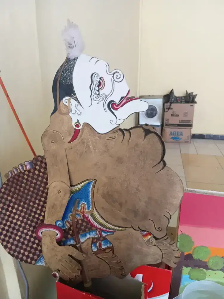 Jual wayang kulit asli