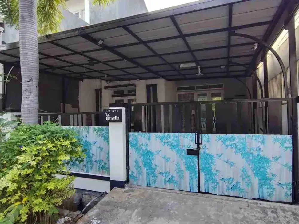 Disewakan rumah furnish siap huni cluster aralia