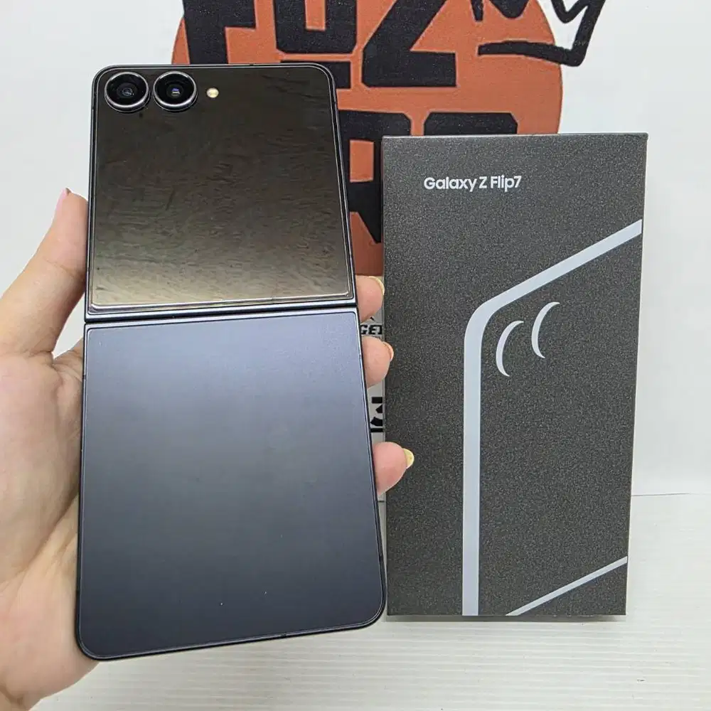 Samsung Galaxy Z Flip 7 12/512GB Black No Kendala EX Resmi Indonesia
