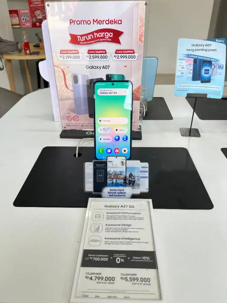Kredit Samsung A27 5G Tanpa Aplikasi Cukup KTP Cicilan Mulai 600ribuan