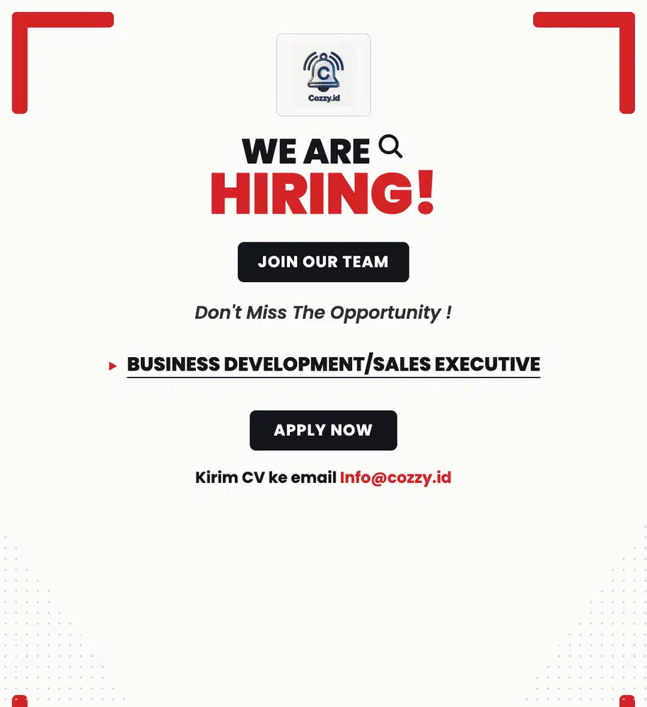 Lowongan kerja Business Development/Sales Executive