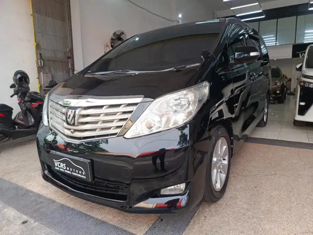 TOYOTA ALPHARD 2.4 PREMIUM SOUND 2010 MULUS ISTIMEWA LIAT PASTI COCOK