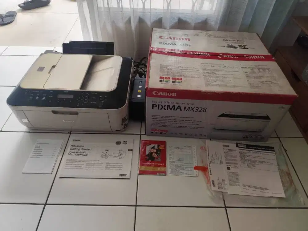 Printer Canon Pixma MX328 Bonus Printer HP Photosmart C4280 (Minus)