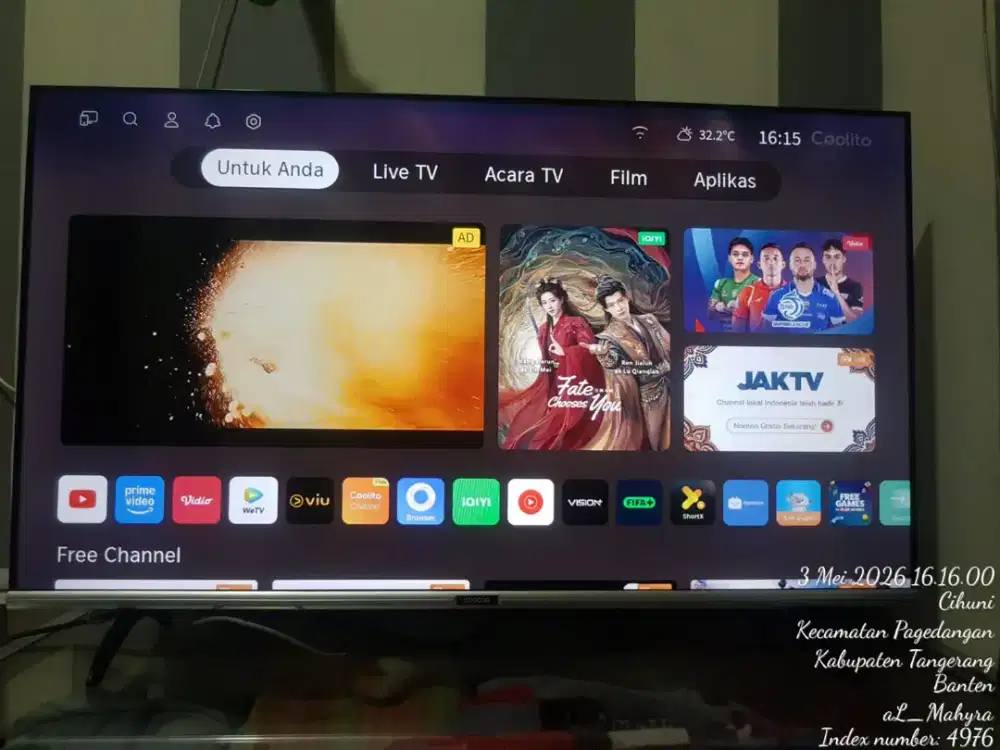 Coocaa LED tv 40 inch smart tv
