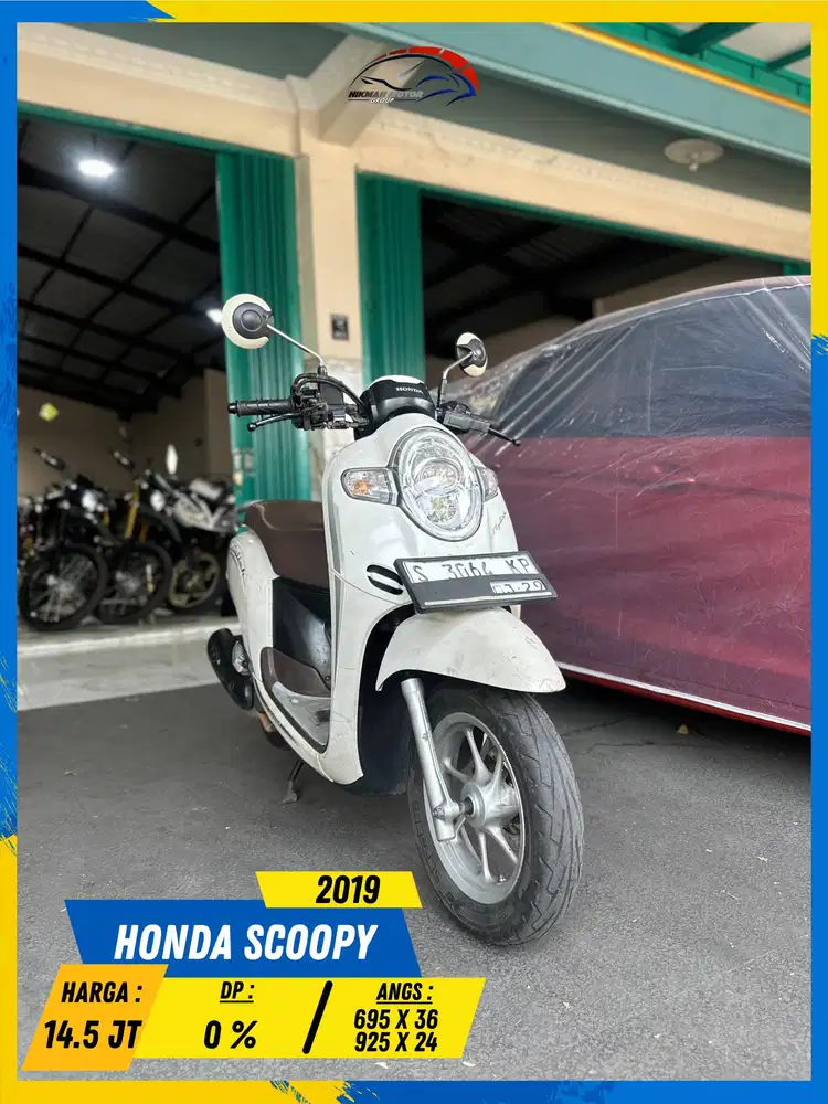 HONDA SCOOPY 2019 NEGO SAMPE DEAL BOSKU HIKMAH MOTOR KEPUH