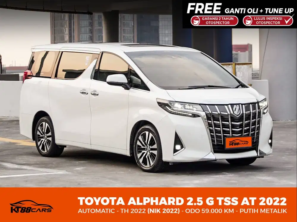 TOYOTA ALPHARD 2.5 G TSS AT