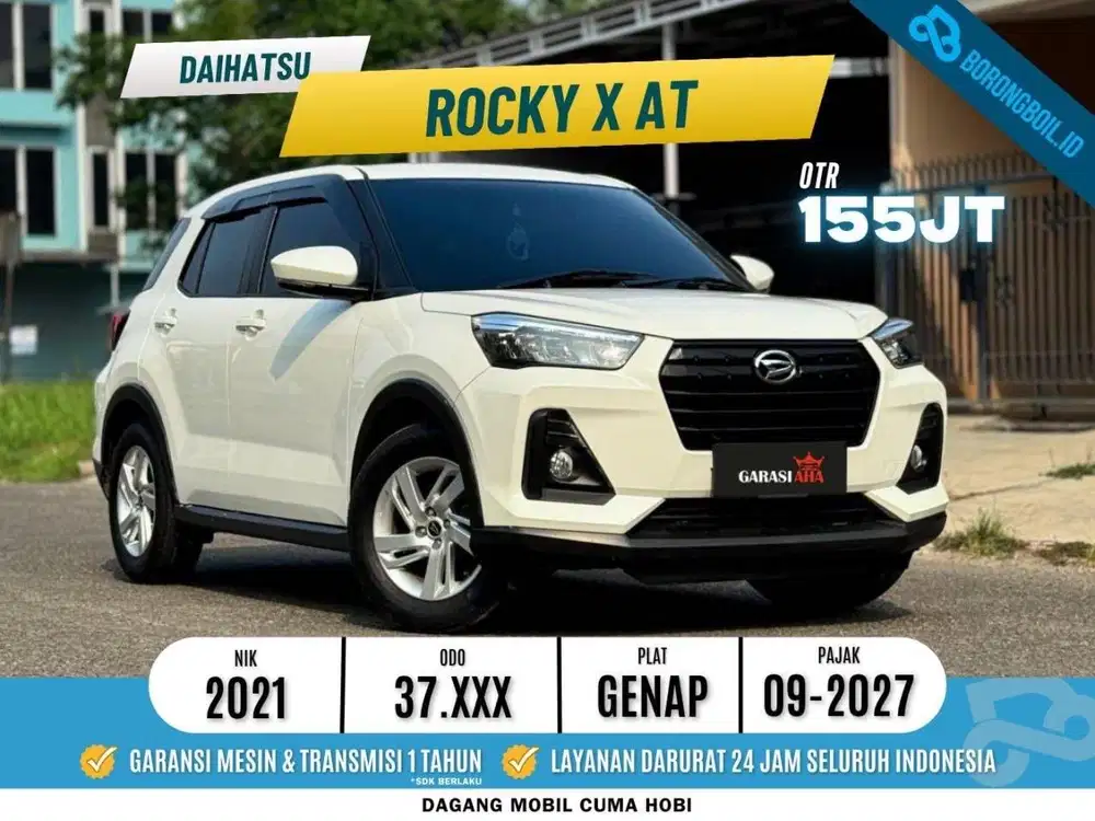 [PAJAK PANJANG] Daihatsu Rocky 1.2 x at 2021 | Raize | Baleno | Jazz |