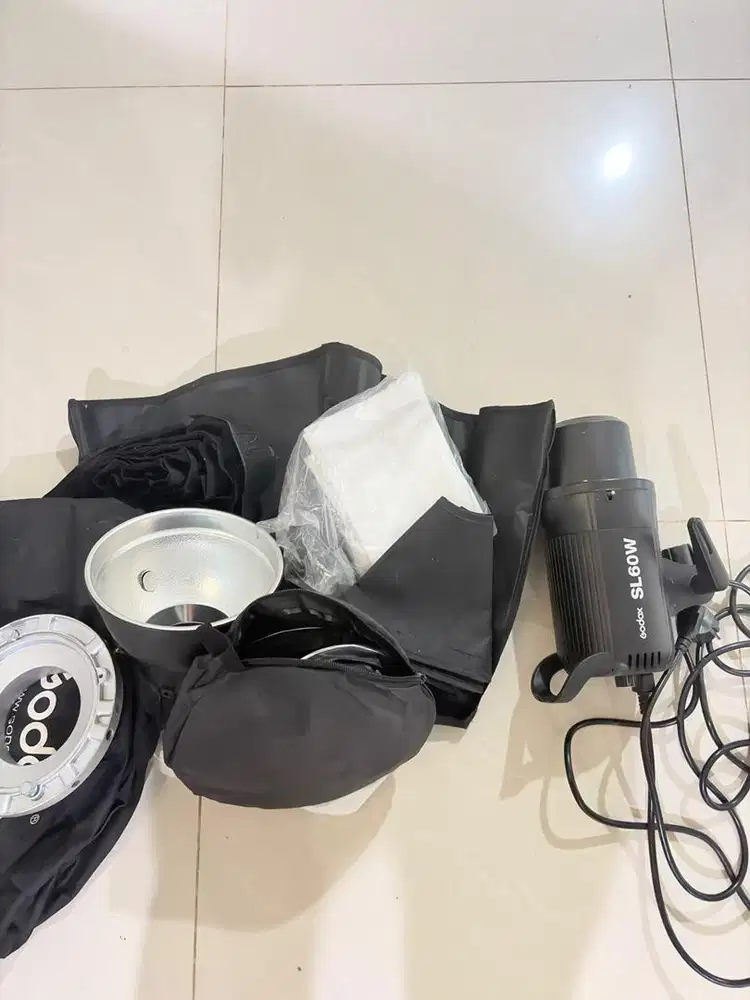 Godox SL60 + softbox