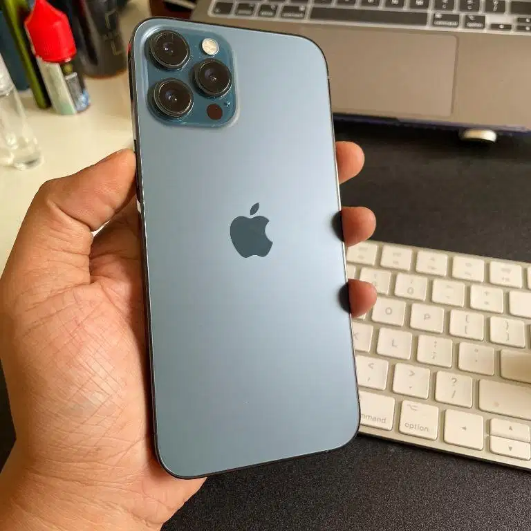 iPhone 12 promax 256 Gb pacific blue iBox