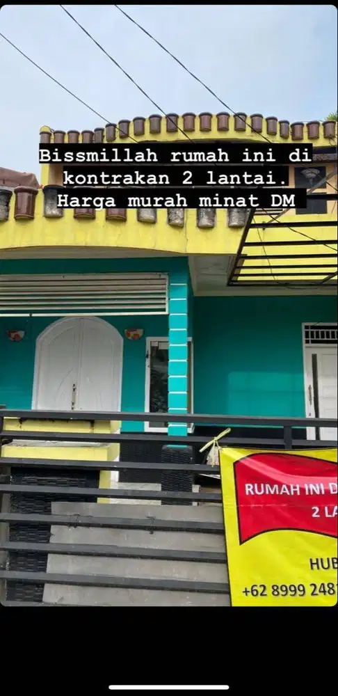 Rumah DiKontrakan Perumahan Griya Asri Taman Mini, Jatimakmur, Bekasi.