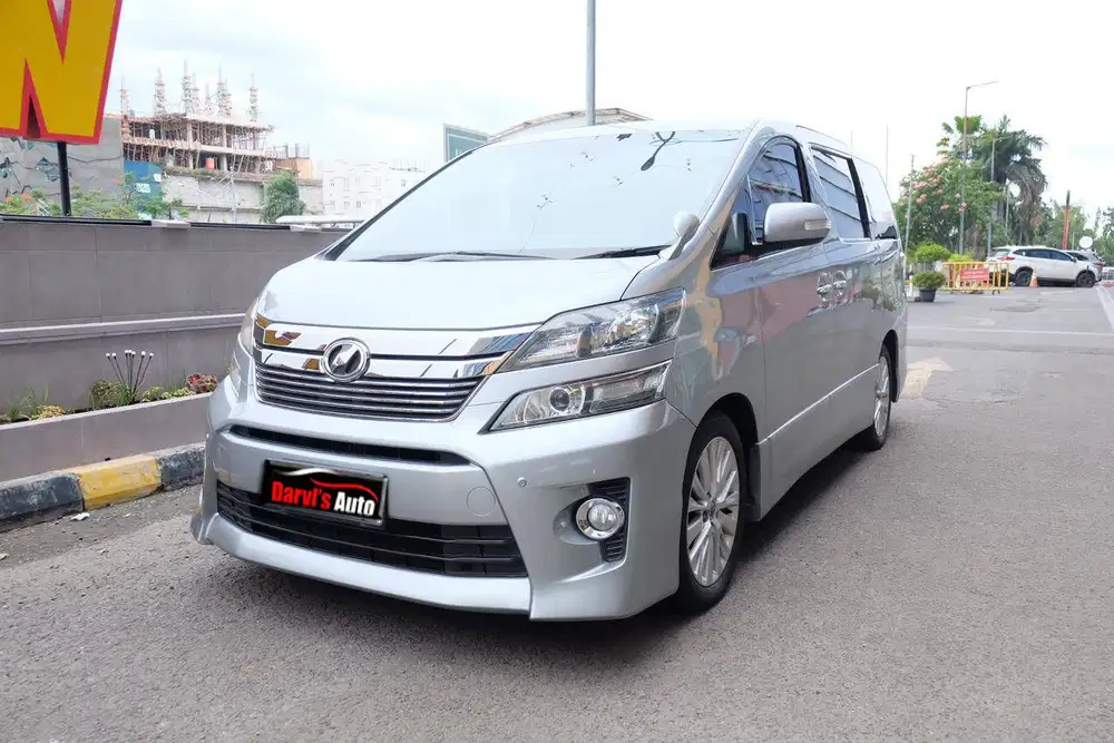 2012 Toyota Vellfire ZG Facelift Pilot seat CBU Antik TDP 78jt