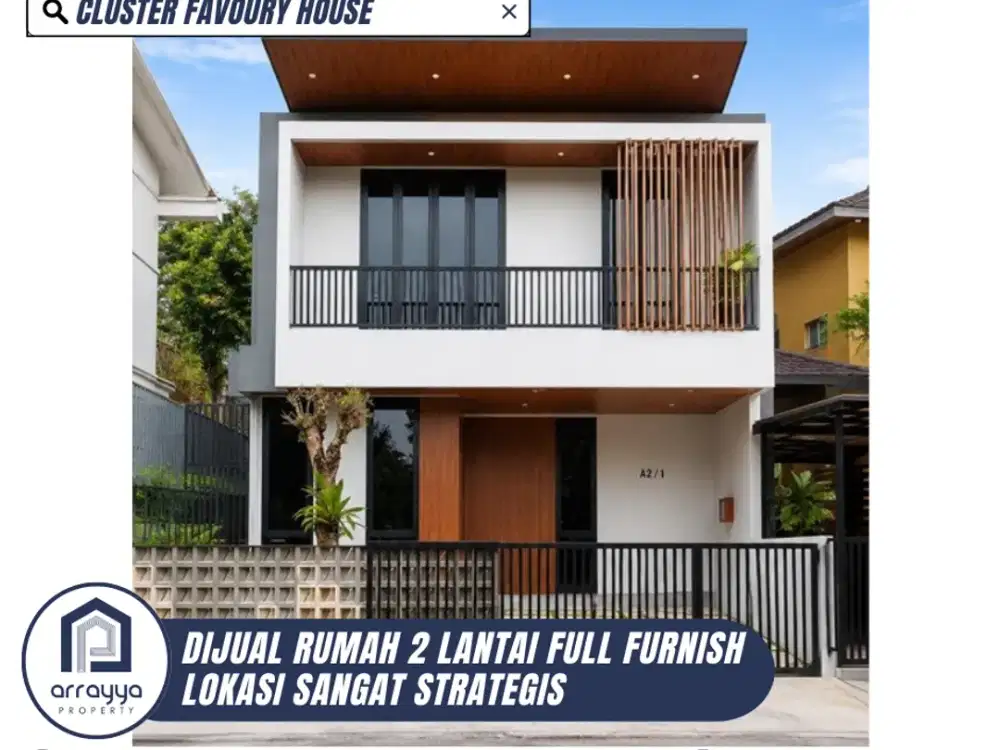 DIJUAL RUMAH MODERN MEWAH SIAP HUNI LOKASI STRATEGIS DI TAMAN PERMATA 2 (DM97)