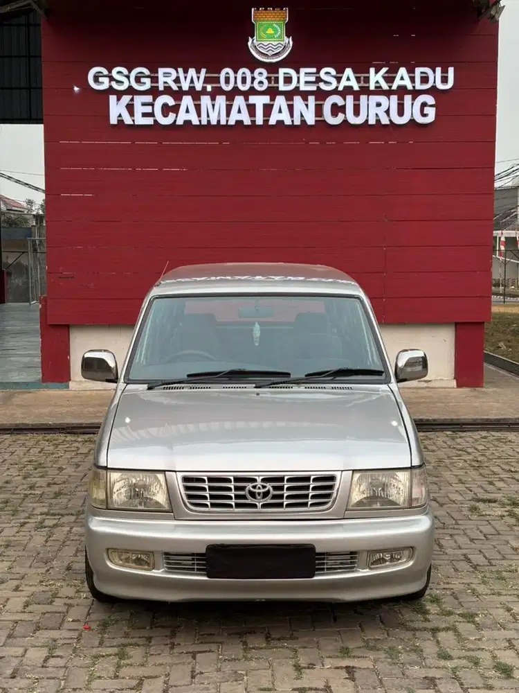 Toyota Kijang LGX efi 2.0 a/t 2001 Bensin Full Modifikasi!