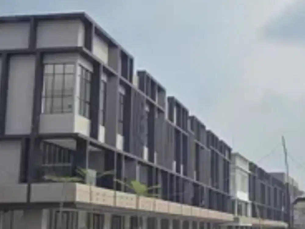 Disewakan Ruko The Hudson tipe Alfresco with Rooftop Gading  Serpong