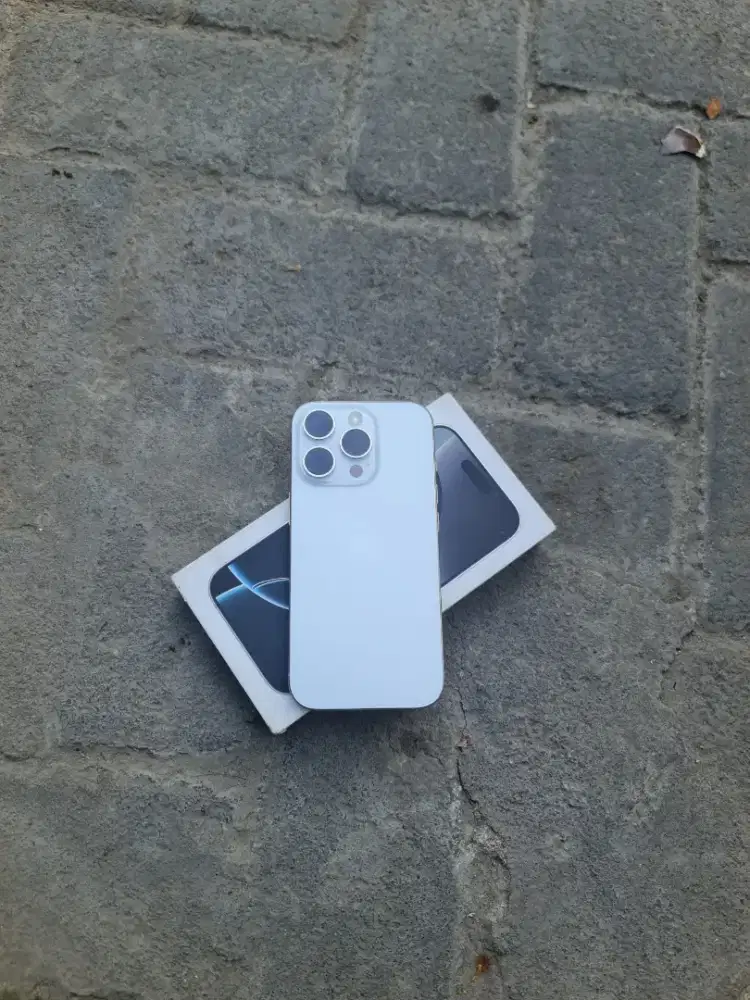 iPhone 16 Pro 256Gb White imei Permanen Bea Cukai