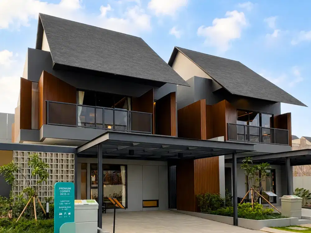 Rumah Modern di Summarecon Bandung Mulai 2,7 M 105M2 L7x15 3+1 KT 3+1 KM