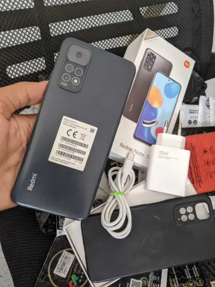 Redmi Note 11 Ram 6+2/128GB Amoled Lengkap Ori