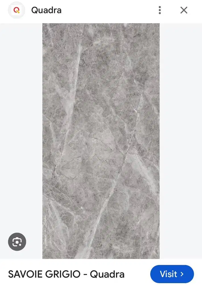 QUADRA SLAB SAVOIE GRIGIO 2,5 x 1,6 METER PERSEGI