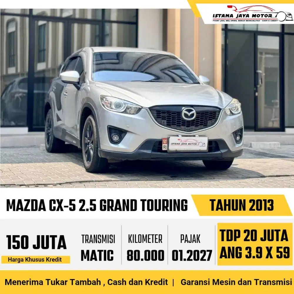 [LOW KM] Mazda CX-5 Grand Touring 2.5 Automatic 2013