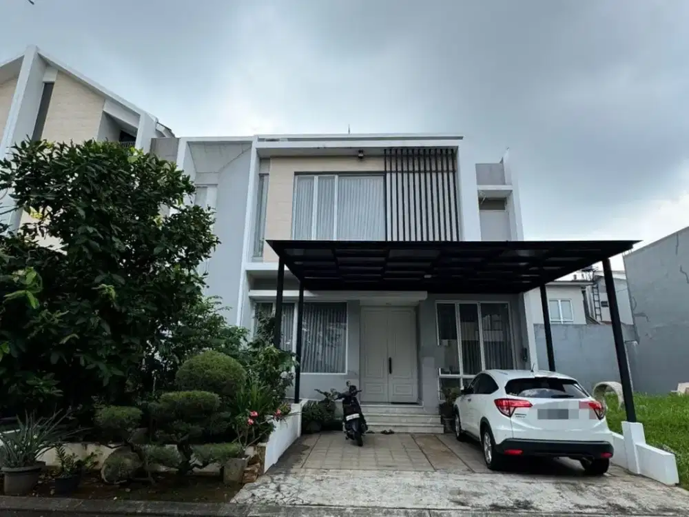 Rumah Premium di Cluster River Garden JGC – 6 KT, 5 KM, 7 AC, Kitchen Set, Water Heater!