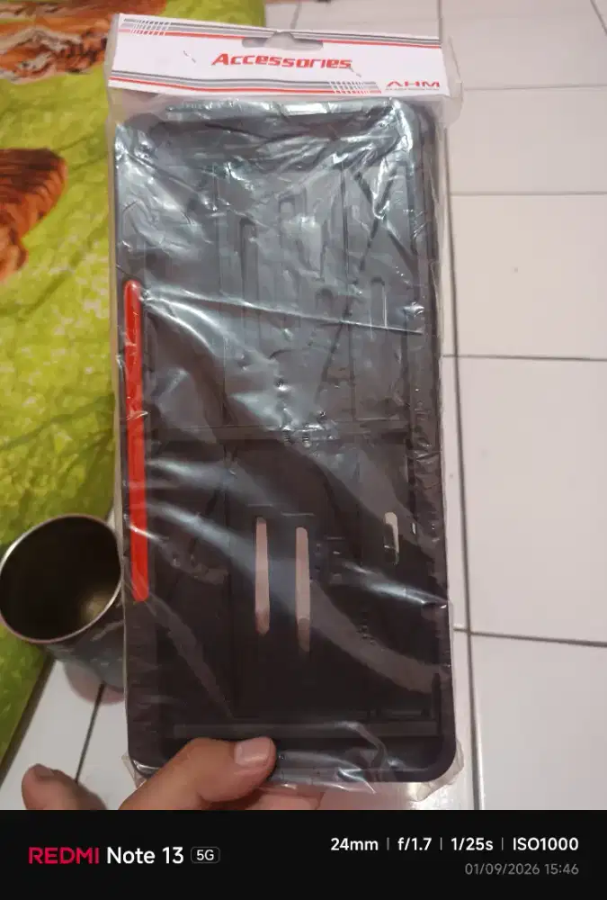 jual dudukan plat original honda