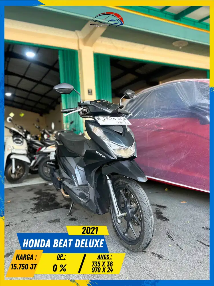 HONDA BEAT DELUXE 2021 MESIN AMAN POLL MASZEHH HIKMAH MOTOR KEPUH