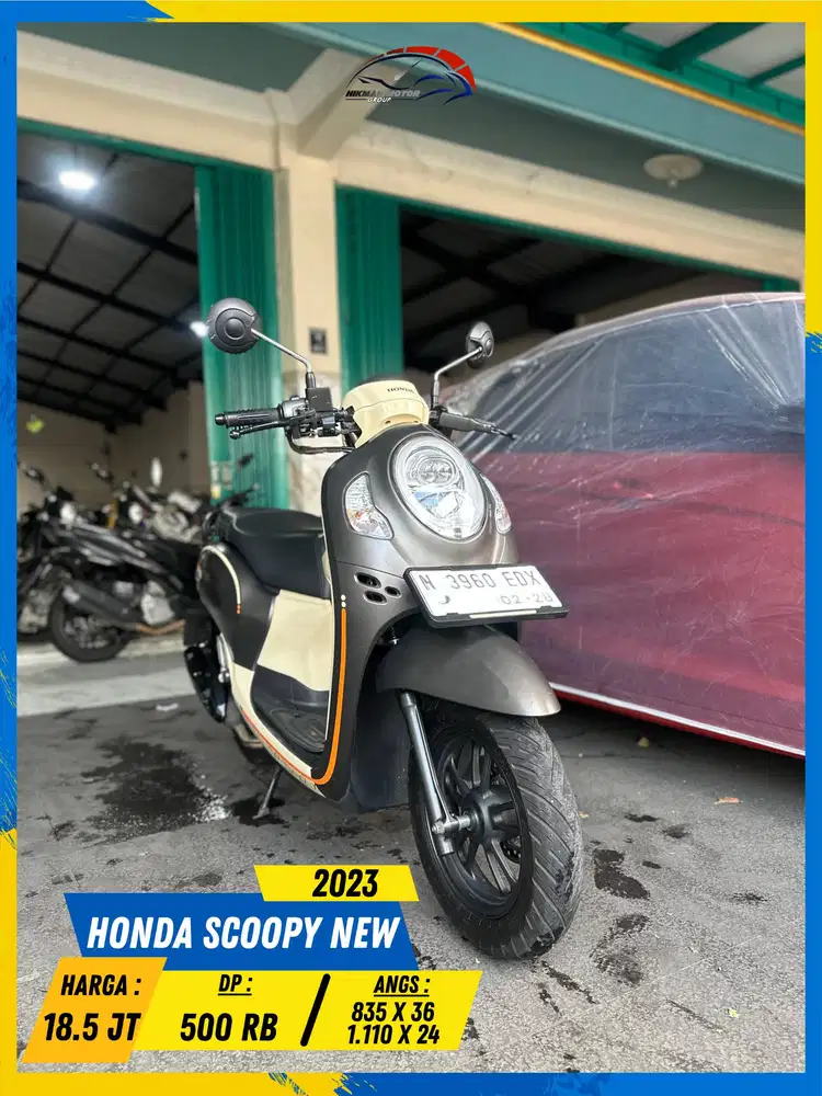 HONDA SCOOPY NEW 2023 NEGO SAMPE DEAL BOSKUU HIKMAH MOTOR KEPUH