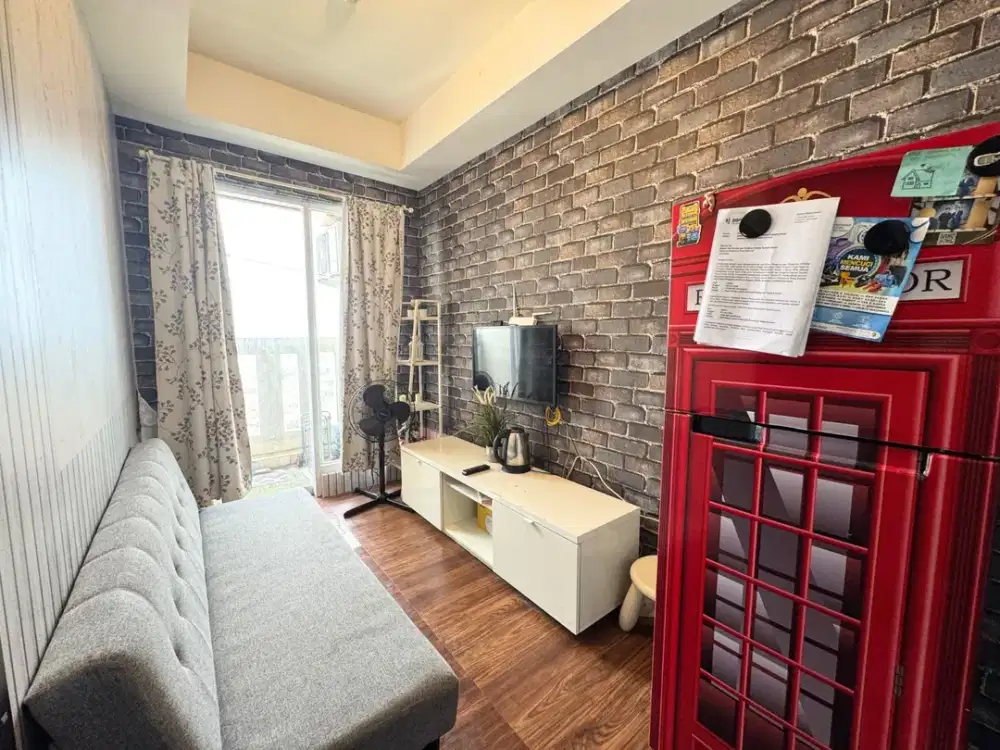 Jual Cepat Apartemen Belmont Residence 1BR Full Furnished Jakarta Barat