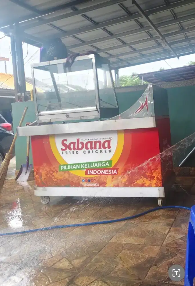 DIJUAL MURAH GEROBAK SABANA