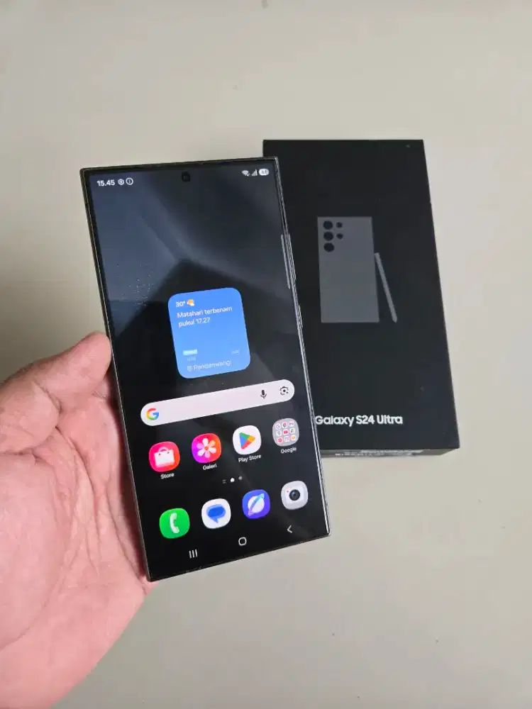 Samsung S24 Ultra 512gb 5G SEIN Resmi Indo Fullset Normal Murah