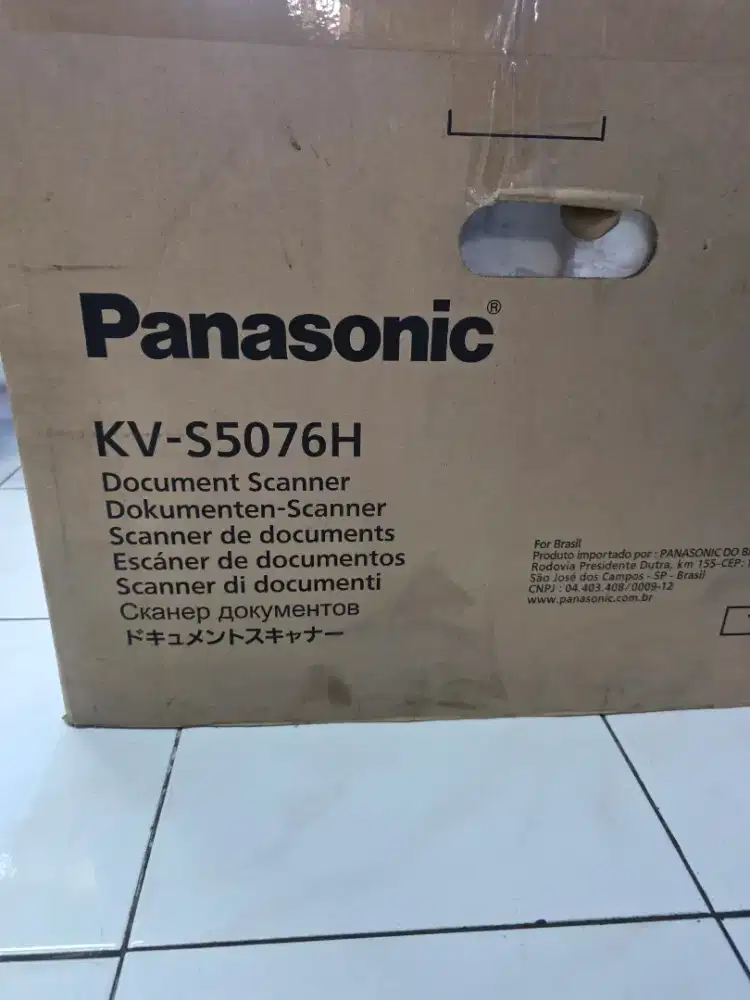 Dijual Scanner Panasonic KVS5076H hi-speed