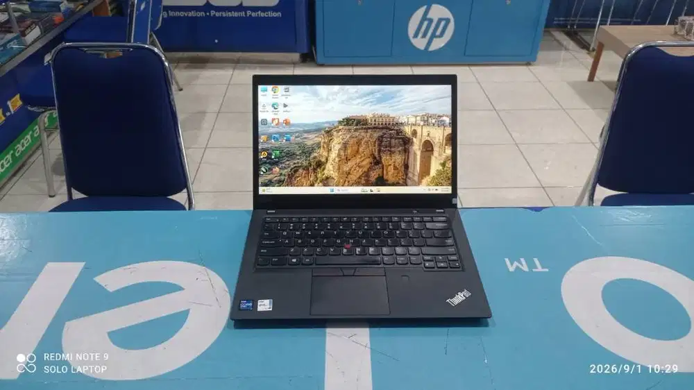 LENOVO T14 CORE i7 GEN 11 RAM 16GB SSD 512GB VGA IRIS XE/SEGEL/MULUS