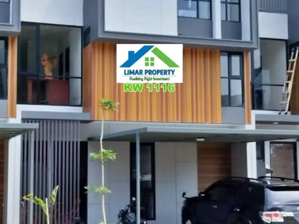 Rumah 3 Lantai Idaman dan Strategis di Kota Wisata Cibubur