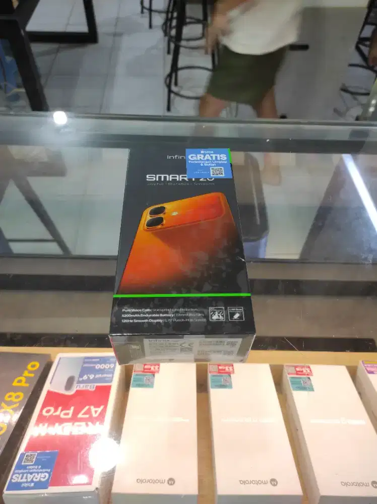 [ Fast respon WA ] Infinix Smart 20 4+4/64 Garansi resmi 1thn