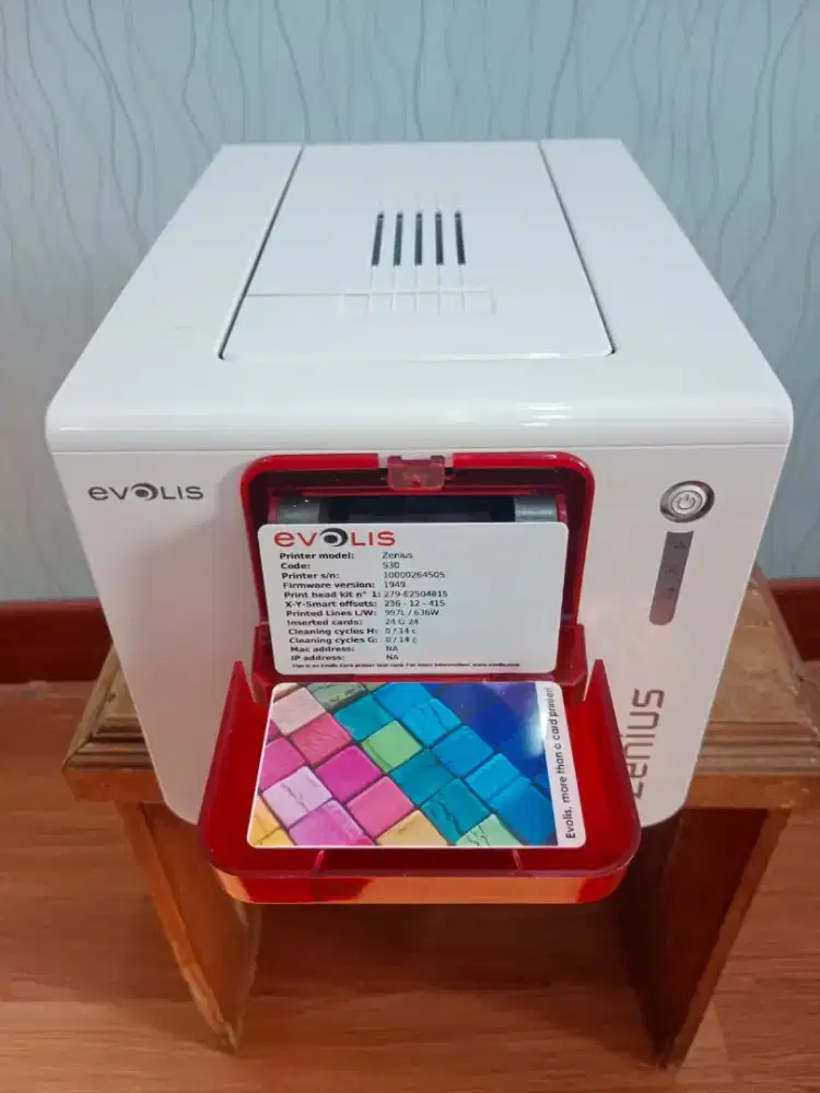 Evolis Zenius S30 Printer Kartu ID Card