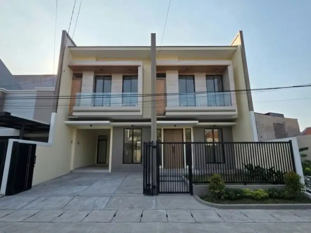 Rumah Dharmahusada Indah  NEW MINIMALIS ROW 3.5 MOBIL