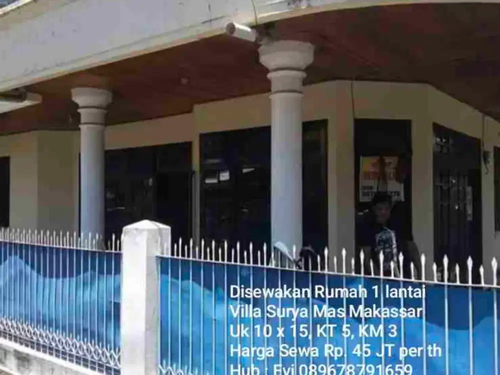 Disewakan Rumah di Kompleks Villa Surya Mas Makassar