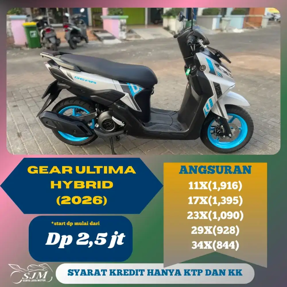 YAMAHA GEAR ULTIMA HYBRID SOLID 2026 KM 6K