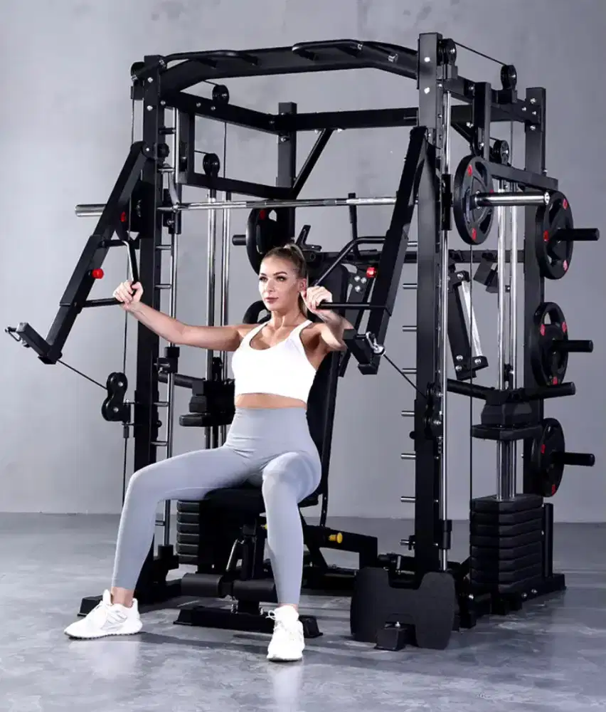 Smith machine multygym trainer komersial fitness import