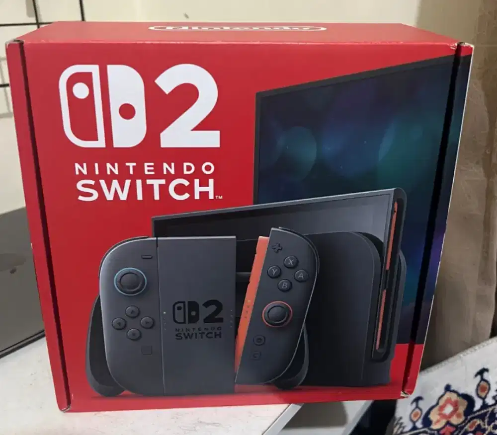NEW Nintendo Switch 2 BNIB Fullset Mulus