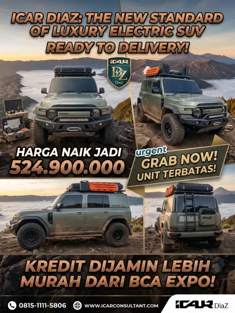 READY ICAR V23 Z HIJAU LANGSUNG KIRIM