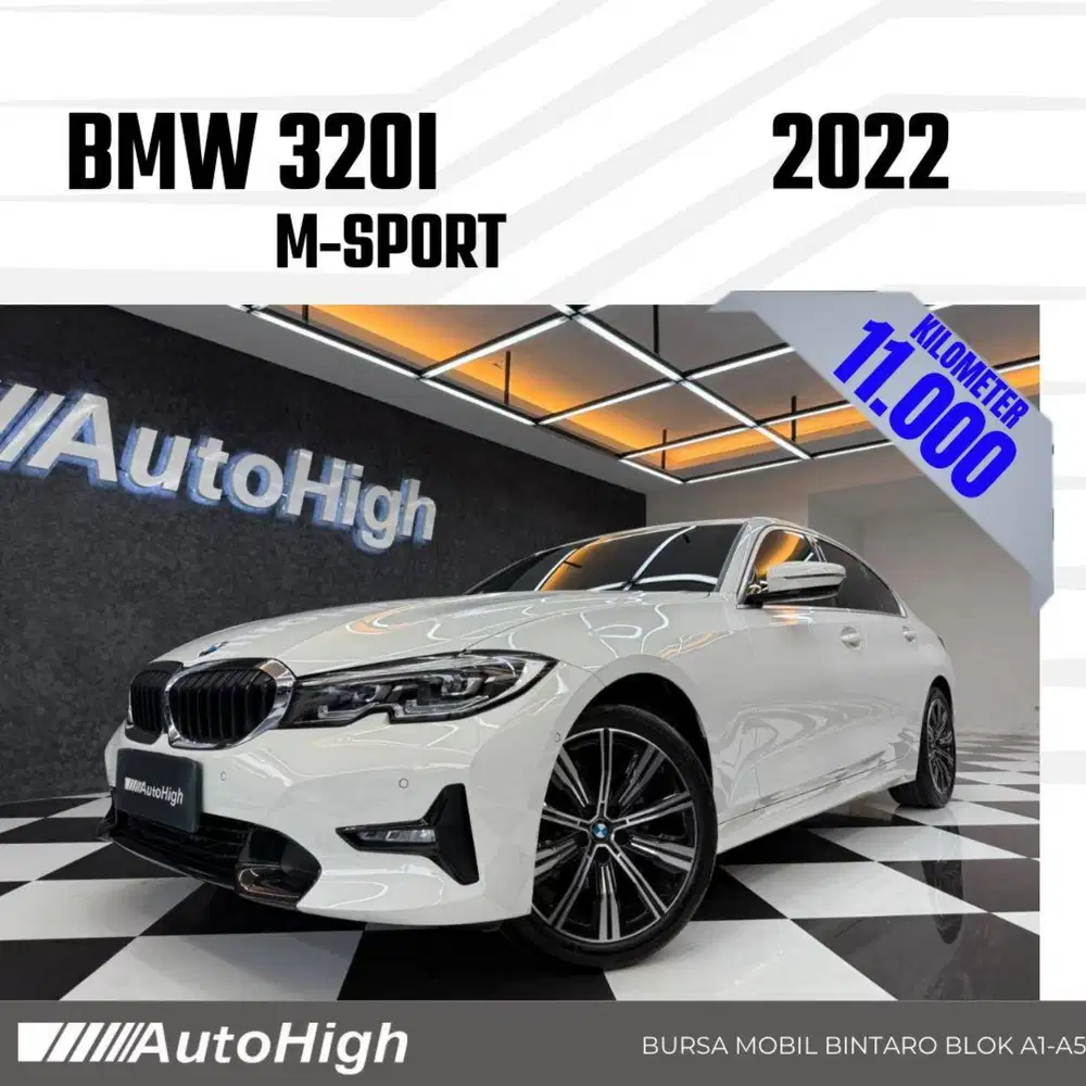 DP10% [Km11.000] 320i M-Sport 2022 White Reg 2023 #AUTOHIGH