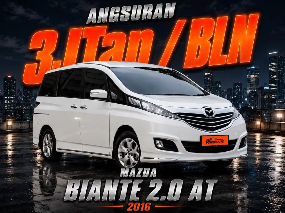 Angs 3jtan Bergaransi MAZDA BIANTE 2.0 AT 2016