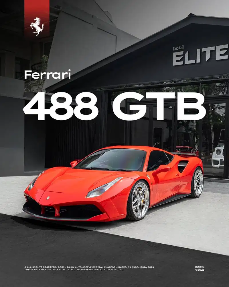 NIK 2016 Ferrari 488 GTB ATPM Rosso Scuderia