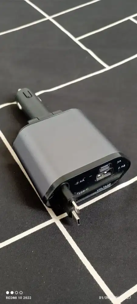CHARGER HP BUAT DI MOBIL & MOTOR