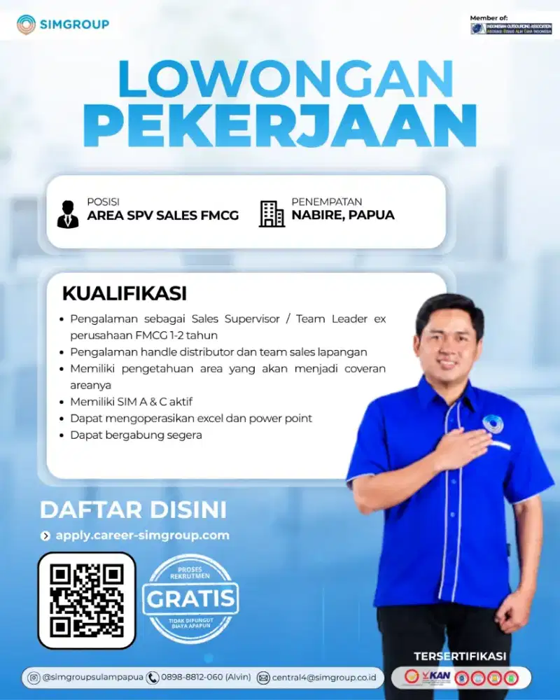 SPV SALES FMCG - NABIRE