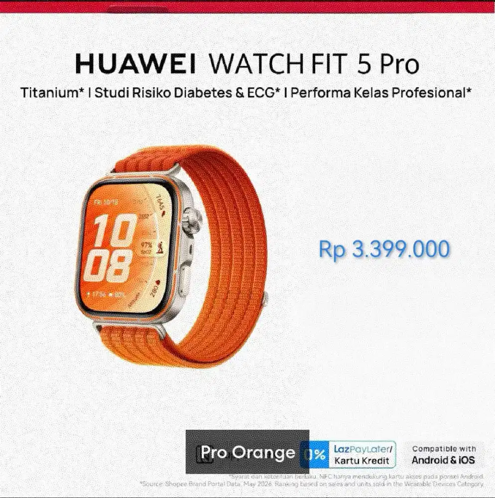 Huawei Watch Fit 5 Pro