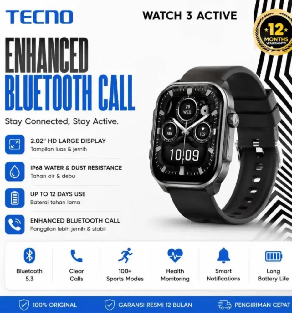 Tecno Watch 3 Active