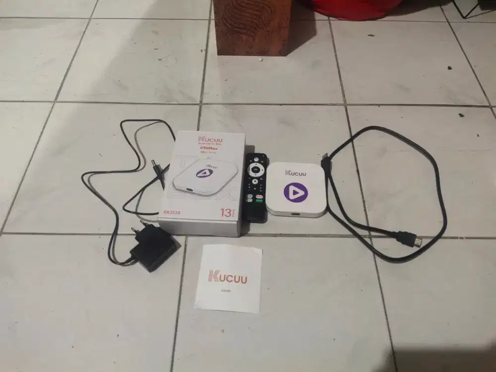 Android TV Box Kucuu K96Max RAM 4GB ROM 32GB Android 13 Fullset